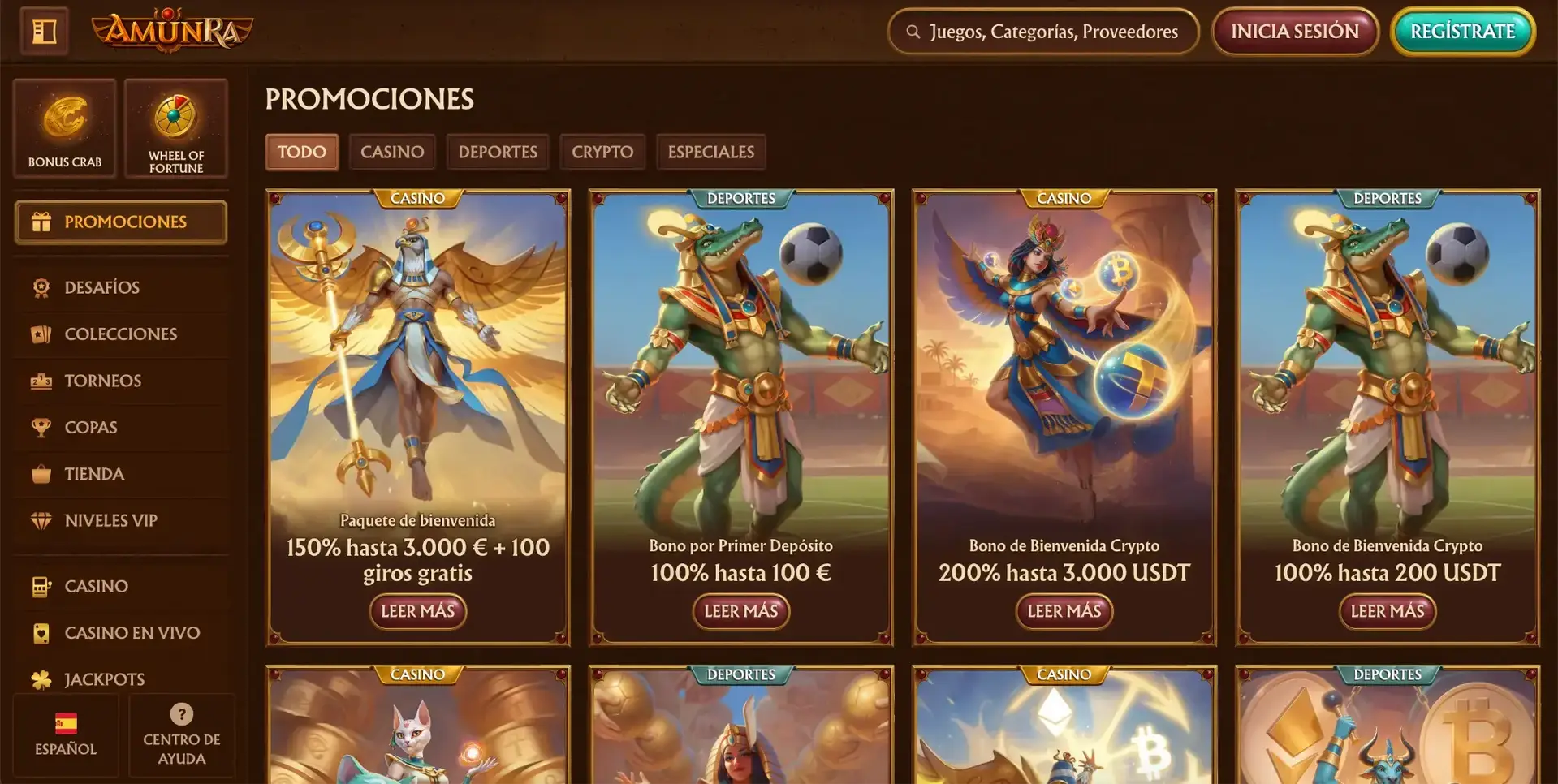 AmunRa Casino – Casinò Live